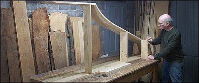 Doug working on harpsichord