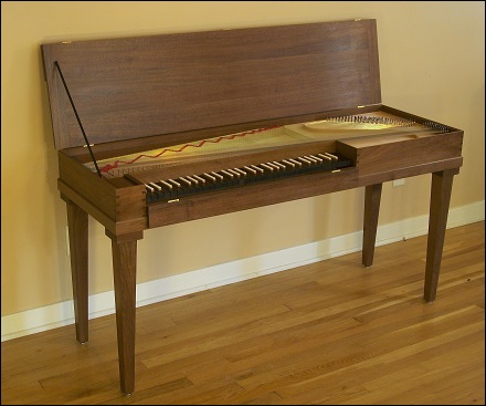 Silbermann large clavichord