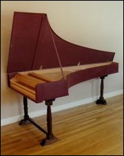 Harpsichord after Zenti, false inner case style