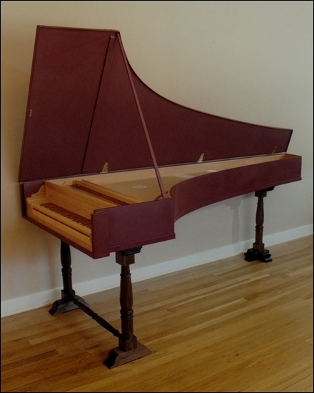 Harpsichord after Zenti, false inner case style.